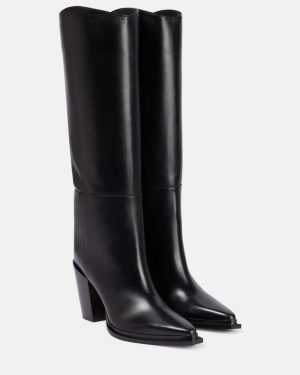 Jimmy Choo Cece 80 leather knee-high boots