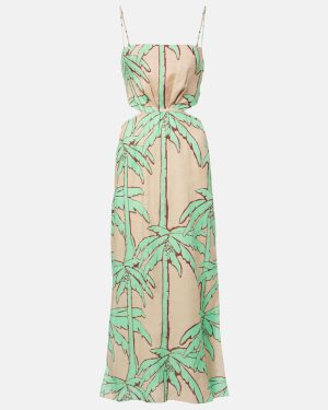 Johanna Ortiz Beach Harmony linen maxi dress