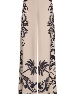 Johanna Ortiz - Musical Silk Wide-Leg Pants - Print - US 0 - Moda Operandi