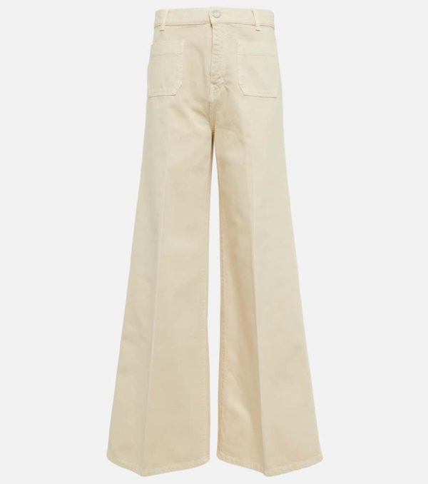 Joseph Brompton high-rise wide-leg jeans