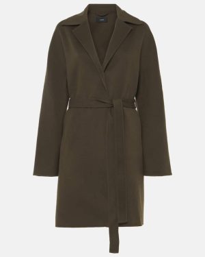 Joseph Light Double Face Cranwood wool and silk coat