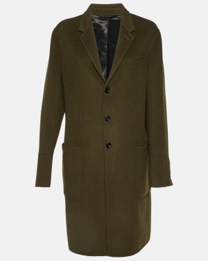 Joseph Olive Green Double Wool Bentley Coat XXL