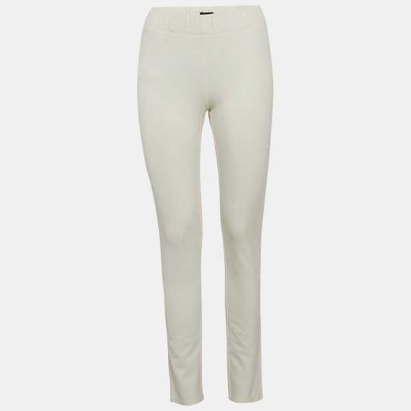 Joseph White Jersey Skinny Trousers M
