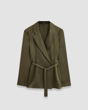 Joubert Silk Satin Jacket - 34