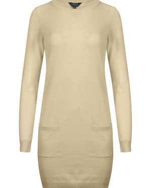 Jumpers Amara Reya Laura Oat Grey Marl Jumper Dress / 12 - Tokyo Laundry