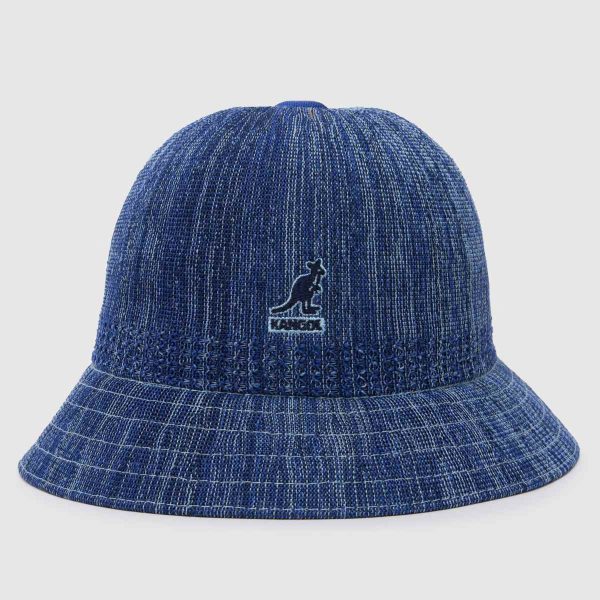 KANGOL Ventair Bucket Hat in Blue, Size: M