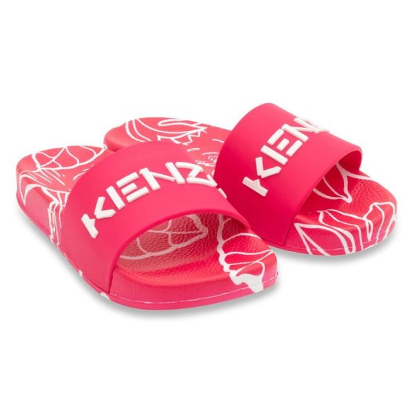 KENZO Aqua Sliders Childrens - Red