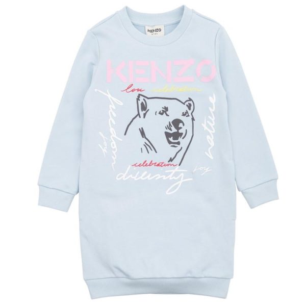 KENZO Jumper Dress Infants - Blue