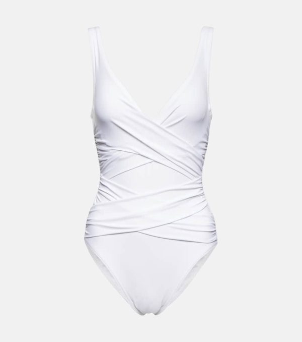 Karla Colletto Smart ruched swimsuit
