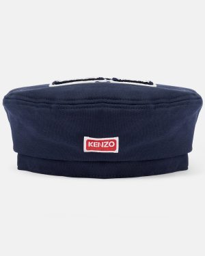 Kenzo Logo cotton beret