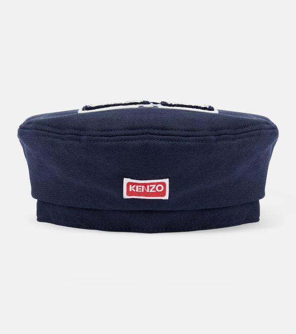 Kenzo Logo cotton beret