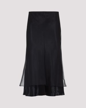 Khaite Monina Midi Skirt