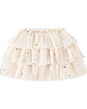 Konges Slojd Fay tiered tulle skirt