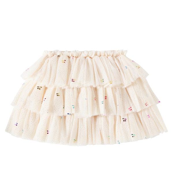 Konges Slojd Fay tiered tulle skirt