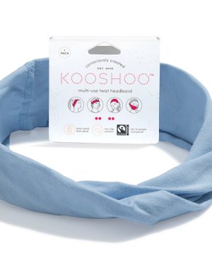 Kooshoo Twist Headband - Chambray Blue