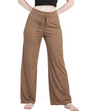 LAPASA Women's Wide Leg Trousers With Pockets Stretch Flared L98,