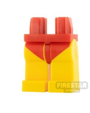 LEGO Minifigure Legs Bikini Bottom RED