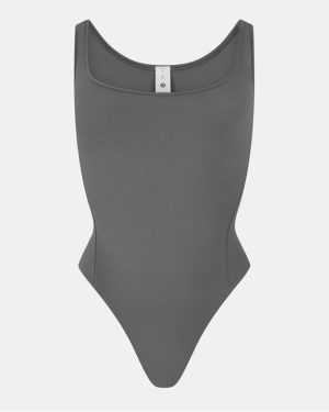 LULULEMON Women'S Nulu Bodysuit - Grey