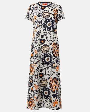 La DoubleJ Sporty Swing cotton jersey midi dress