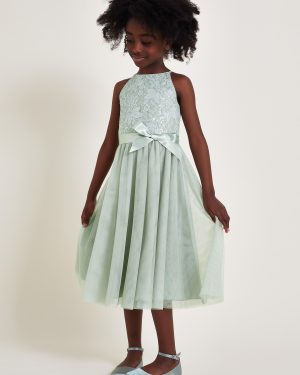Lacey Sequin Truth Dress Green