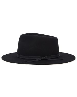 Lack OF Color Jethro Black Wool Felt Fedora