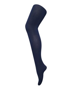 (Large, Navy) Sock Snob Womens 80 Den Opaque Coloured Winter Fashion Tights