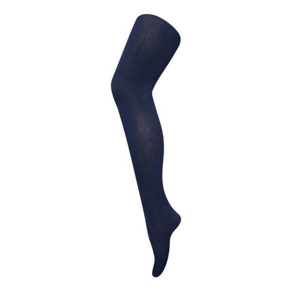(Large, Navy) Sock Snob Womens 80 Den Opaque Coloured Winter Fashion Tights