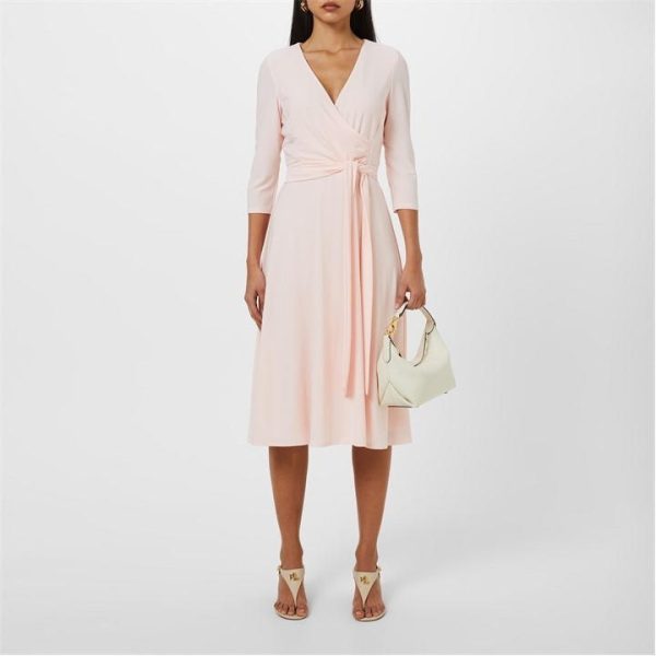 Lauren by Ralph Lauren Carlyna Wrap Dress - Pink