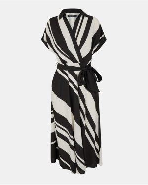 Lauren by Ralph Lauren Fratillo Wrap Around Dress - Cream