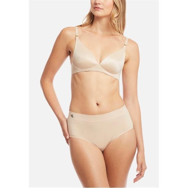 Lauren by Ralph Lauren LRL Wireless Bra - Beige
