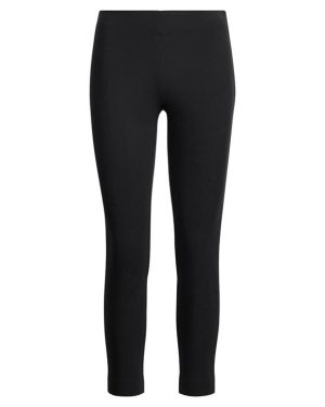 Lauren by Ralph Lauren Stretch Twill Skinny Trousers - Black