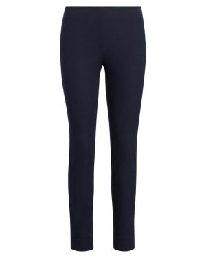 Lauren by Ralph Lauren Stretch Twill Skinny Trousers - Blue