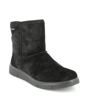 Legero Campania Lo Gtx Black suede Womens ankle boots 2000654-0000 in a Plain Suede Leather in Size 7.5