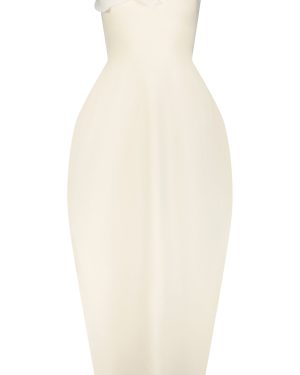Lela Rose - Strapless Maxi Dress - Ivory - XXS - Moda Operandi