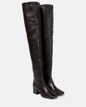Lemaire Over-the-knee leather boots