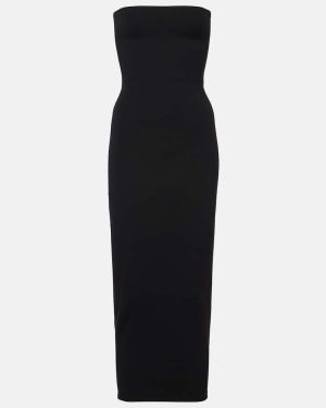 Leset Rio bandeau jersey midi dress