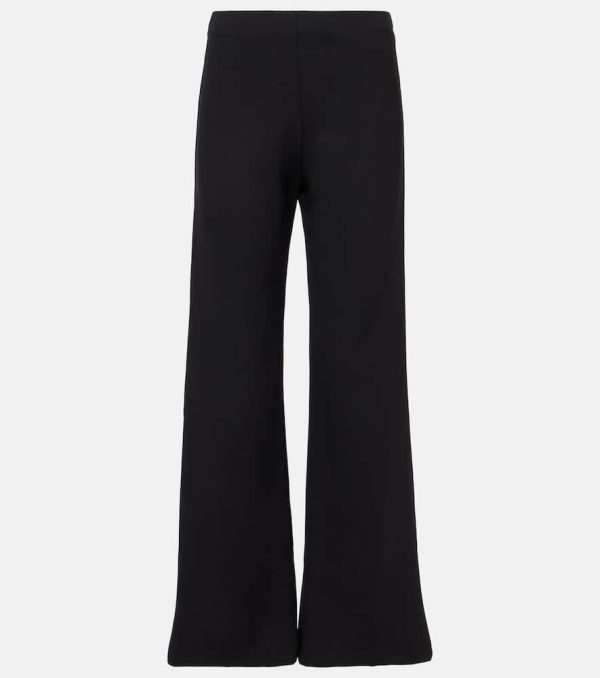 Leset Rio high-rise ponte flared pants