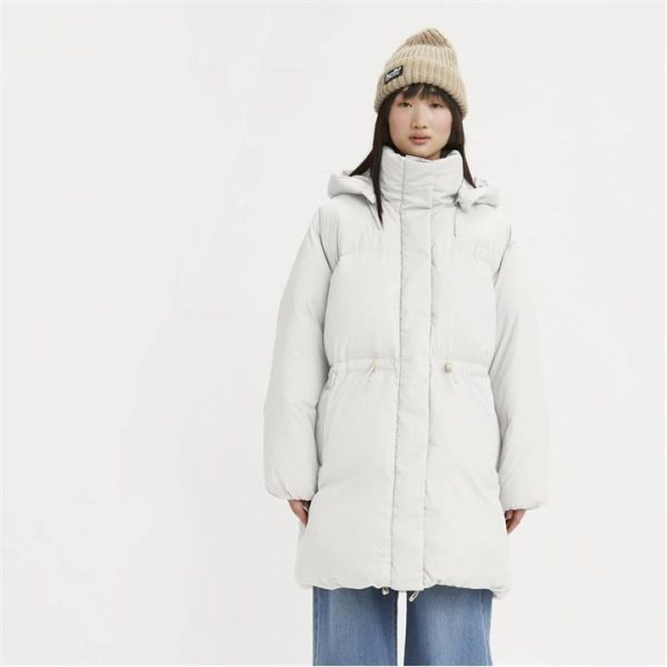 Levis Bubble Padded Jacket - White