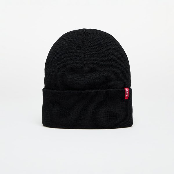 Levi's® Slouchy Red Tab Beanie Black Universal