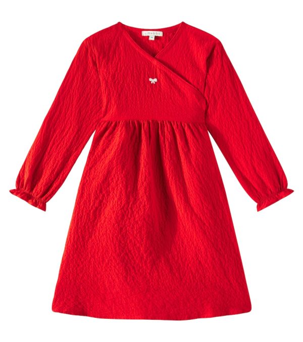 Liewood Cleo cotton wrap dress