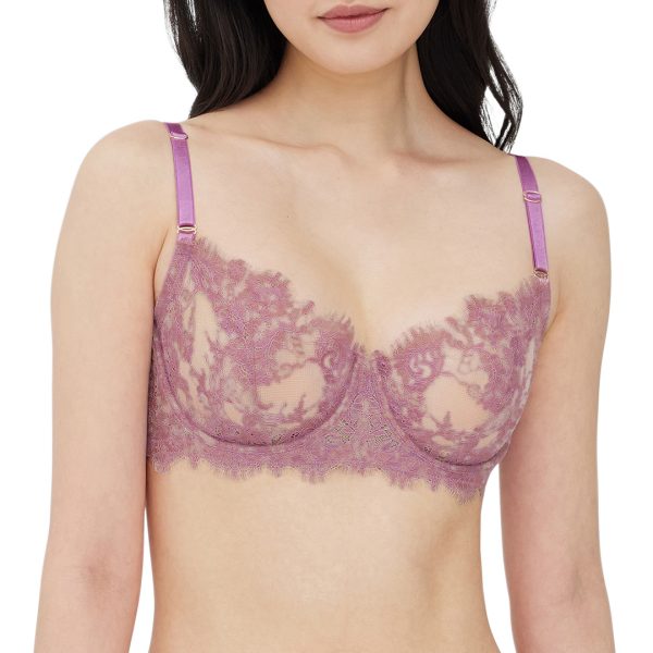 Lilac Entice Balconette Bra