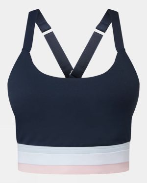 Lilybod Womens Baseline Sports Bra - Navy