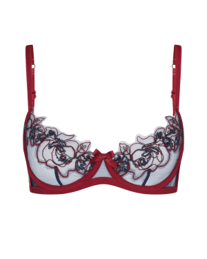 Lindie Demi Cup Plunge Underwired Bra