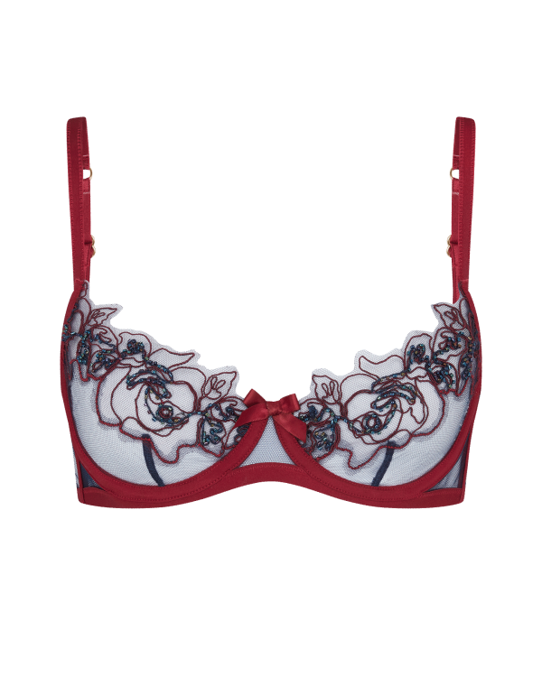 Lindie Demi Cup Plunge Underwired Bra