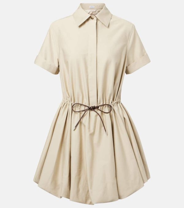 Loewe Cotton and silk shirt dress