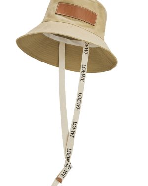 Loewe X Paula's Ibiza Sand Canvas Bucket hat