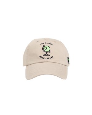 Lok The Globe Beige Cap
