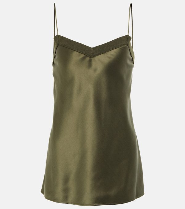 Loro Piana Courcy silk camisole