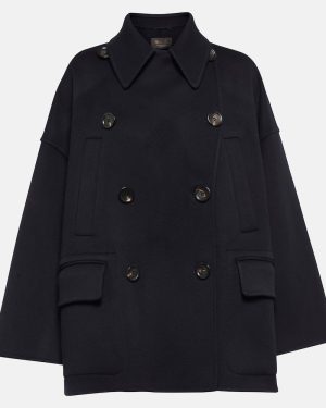 Loro Piana Roman cashmere pea coat