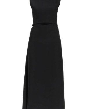 Loulou Studio Copan Cut-out Midi Dress